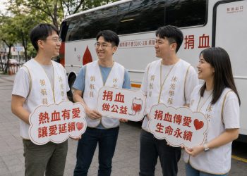 2026沐光學苑「熱血一袋」響應捐血公益：以實際行動讓善意持續流動