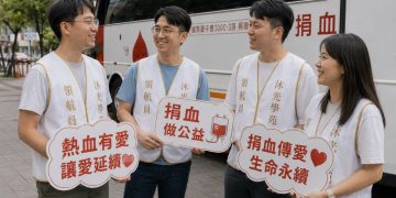 2026沐光學苑「熱血一袋」響應捐血公益：以實際行動讓善意持續流動