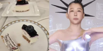藍心湄一句「台北的藍莓比較大顆」！曬蛋糕照引聯想