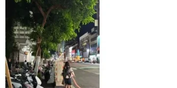斥資8千萬打造「以人為本」人行道!中科大前卻淪機車停車場 網友酸:哪裡以人為本了?