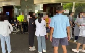 快訊／台南市立醫院突傳火警！2樓疑電線走火　緊急疏散