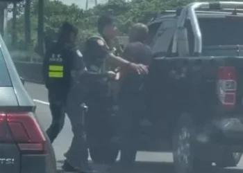 國道GTA！　員警攔停酒駕男