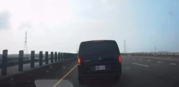 國道3號賓士租賃廂型車惡意逼車！　國道警受理檢舉究辦