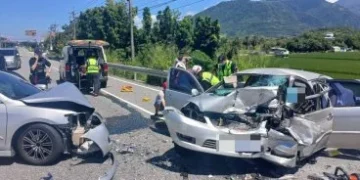 中秋節傳悲劇! 花蓮車禍1人死亡5人受傷