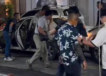 逮捕畫面曝光！ 疑土地買賣糾紛砍人　警方員林鬧區逮3嫌