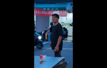 「戶外抽菸有問題嗎？」台中男距用餐區僅幾步爆口角　影片掀二手菸爭議