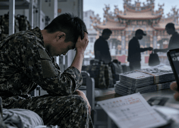 ▲役男當詐團車手！害女噴110萬...喊「當兵薪水有限」　法院判全額賠（示意圖／AI製圖）