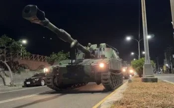 快訊／陸軍八軍團夜間任務出事！2戰車「車禍」1士官緊急送醫
