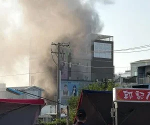 潭子住宅火警！67歲婦受困套房打119求救　消防急救出送醫