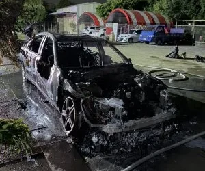 台中大雅1小時內以連續3起疑似縱火！　警方鎖定可疑男子追緝