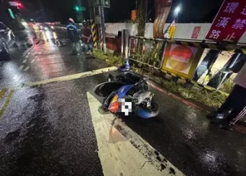 警員執勤受傷！　新莊分局警員車禍現場交管遭機車撞傷