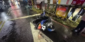 警員執勤受傷！　新莊分局警員車禍現場交管遭機車撞傷
