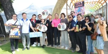 南投茶博人氣旺　許淑華攜手地檢署宣導反賄選