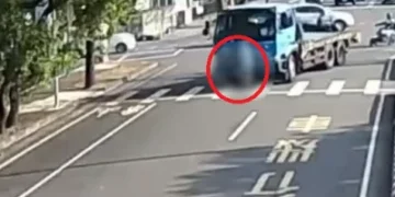 老翁走斑馬線被撞重傷進加護病房! 苗栗大貨車闖禍