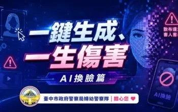 AI換臉惡作劇恐觸法！台中警國際女孩日示警：合成私密影像別亂傳