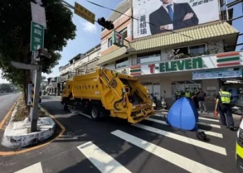 老婦遭彰化市清潔車輾斃 肇責彰化分局釐清中