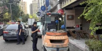 台中堆高機違規上路!警方今年已取締40件 未申請通行證最高罰9千元
