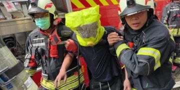 竹北住宅火警1人OHCA! 送醫後恢復心跳